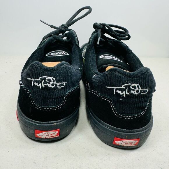 VANS~Wayvee Skateboard Shoes~Mens Size 13~Black Asphalt/Red/Green/Yellow - Picture 5 of 8